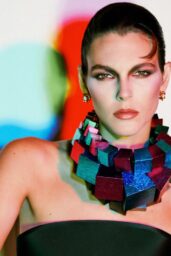 Vittoria Ceretti Ignites 'Go With The Glow' for Vogue Italia