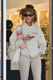 Winnie Harlow retail therapy in Beverly Hills May 2025