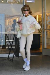 Winnie Harlow retail therapy in Beverly Hills May 2025
