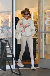 Winnie Harlow retail therapy in Beverly Hills May 2025