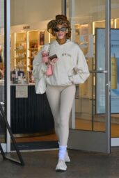 Winnie Harlow retail therapy in Beverly Hills May 2025