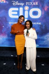 Zoe Saldaña Unveils Color-Block Power at 