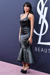 Aitana Unveils Fierce Leather Glamour at YSL Beauty Love Game