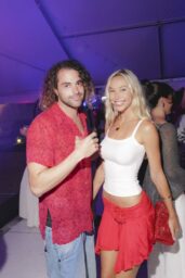 Alexis Ren Ignites The Afters Party in Red-Hot Chic