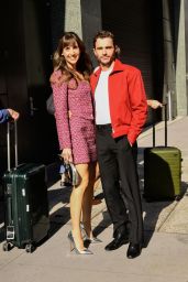 Alison Brie Debuts Power Pink Tweed for Today Show