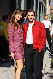 Alison Brie Debuts Power Pink Tweed for Today Show