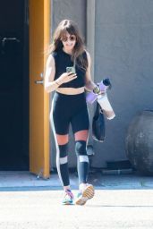 Alison Brie Flexes Athleisure Style Post-Workout in LA