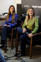 Aly & AJ Attend GRAMMY Camp 2025 in Shimmer-Twin Style