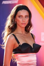 Angela Sarafyan Debuts Luxe Satin at 