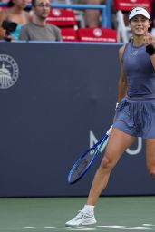 Anna Kalinskaya Unveils Ice-Blue Precision at DC Open Semifinal — July 26, 2025