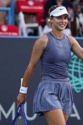 Anna Kalinskaya Unveils Ice-Blue Precision at DC Open Semifinal — July 26, 2025