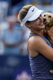Anna Kalinskaya Unveils Ice-Blue Precision at DC Open Semifinal — July 26, 2025