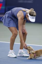 Anna Kalinskaya Unveils Ice-Blue Precision at DC Open Semifinal — July 26, 2025