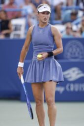 Anna Kalinskaya Unveils Ice-Blue Precision at DC Open Semifinal — July 26, 2025