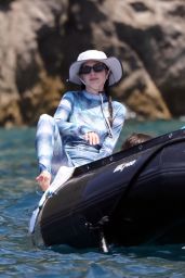 Anne Hathaway Embraces Riviera Chic on Amalfi Coast, July 6, 2025