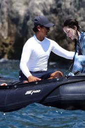 Anne Hathaway Embraces Riviera Chic on Amalfi Coast, July 6, 2025