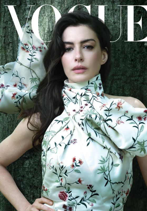 Anne Hathaway’s August Vogue Reverie: A Study in Cinematic Chic Anne Hathaway’s August Vogue Reverie: A Study in Cinematic Chic