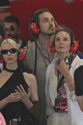 Anya Taylor-Joy Attends F1 British Grand Prix in Trackside Noir