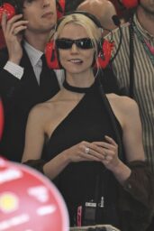 Anya Taylor-Joy Attends F1 British Grand Prix in Trackside Noir