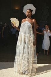 Aya Nakamura Floats into Jacquemus Show