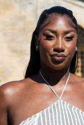Aya Nakamura Floats into Jacquemus Show