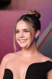 Bailee Madison Unveils Sculptural Noir at Zombies 4 Premiere