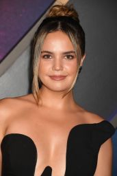 Bailee Madison Unveils Sculptural Noir at Zombies 4 Premiere