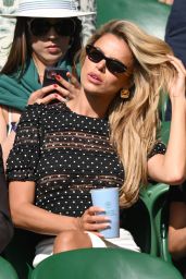 Brooks Nader: Court-Side Chic at Wimbledon Day Five