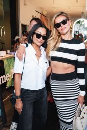 Brooks Nader Debuts Striped Sculptural Glam at Sacheu World LA