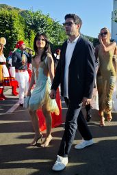 Camila Cabello Channels Vintage Ease in Versace on Capri Stroll