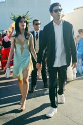 Camila Cabello Channels Vintage Ease in Versace on Capri Stroll