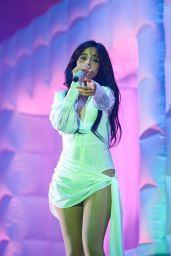 Camila Cabello Electrifies Ruisrock in White Mini Dress