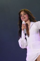 Camila Cabello Electrifies Ruisrock in White Mini Dress