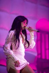 Camila Cabello Electrifies Ruisrock in White Mini Dress