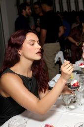 Camila Mendes Attends Instagram x Benito Skinner Chateau Dinner – Candlelit Noir, July 2025
