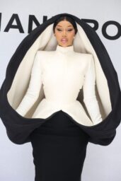 Cardi B Debuts Sculptural Drama at Stephane Rolland PFW, July 8, 2025
