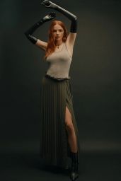 Ceara Coveney Commands TMRW with Edgy Elegance