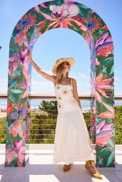 Charlotte Bickley Debuts Citrus Garden Glam at Bounce Beach – July 2025