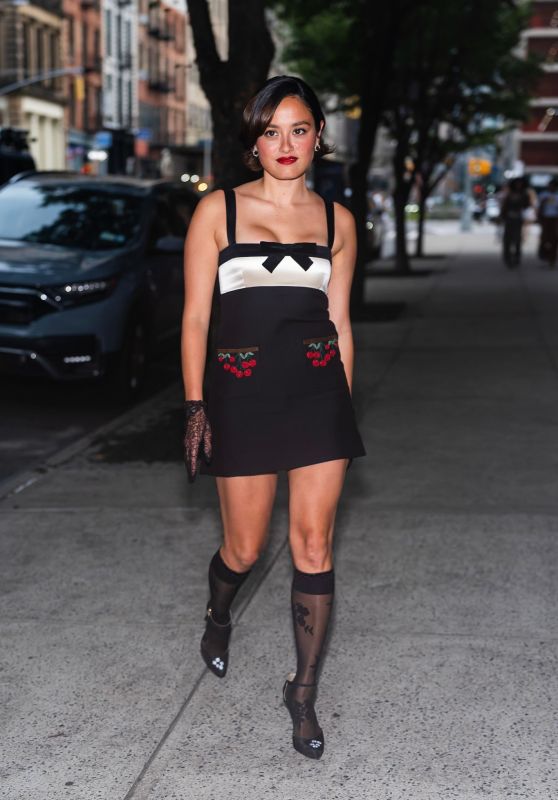 Chase Sui Wonders Channels Cherry Noir in Tribeca 2025