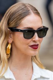 Chiara Ferragni Commands Schiaparelli Couture in Power Shirting
