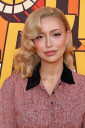 Christian Serratos Embraces Retro Chic in LA