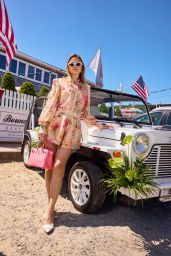 Claudia Roth Attends PatBO’s Whimsical Brunch at Bounce Beach – July 2025