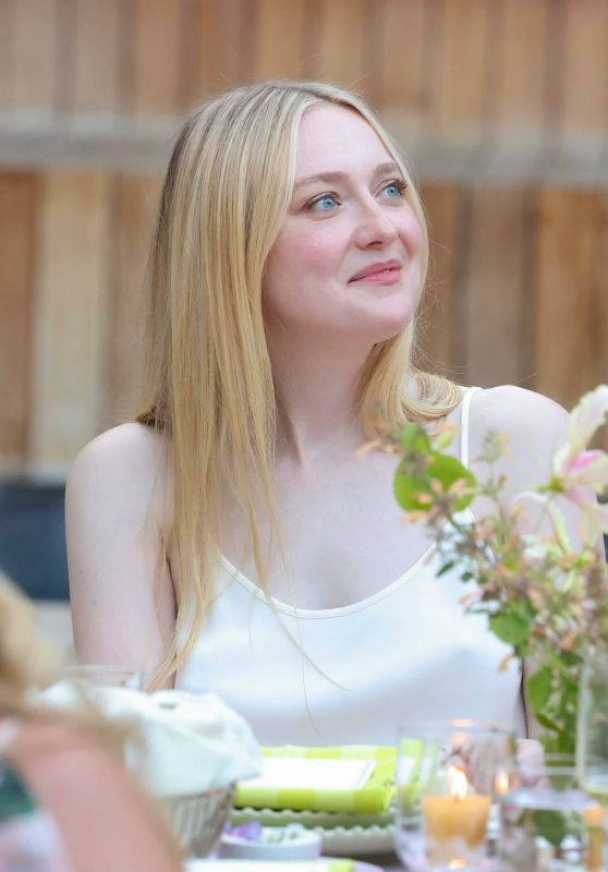 Dakota Fanning Graces InStyle Dinner Series in L.A.
