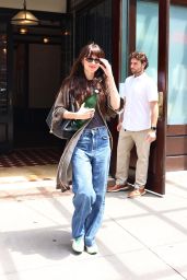 Dakota Johnson Checks Out of Tribeca Hotel in NYC – July 11, 2025