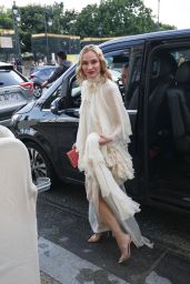 Diane Kruger Attends Louvre Gala in Sheer Alberta Ferretti – Paris 2025