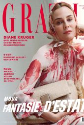 Diane Kruger Unveils Whiplash Chic at Grazia Italia 2025