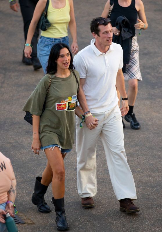 Dua Lipa’s Festival Flair: BST Hyde Park PDA Chic