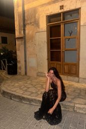 Dua Lipa Unveils Noir Lace in Mallorca