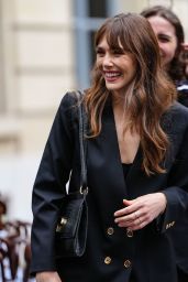 Elizabeth Olsen Commands Patou Show in Polished Power Suit