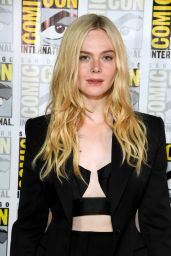 Elle Fanning Unveils Whiplash Chic at 2025 Comic-Con Panel